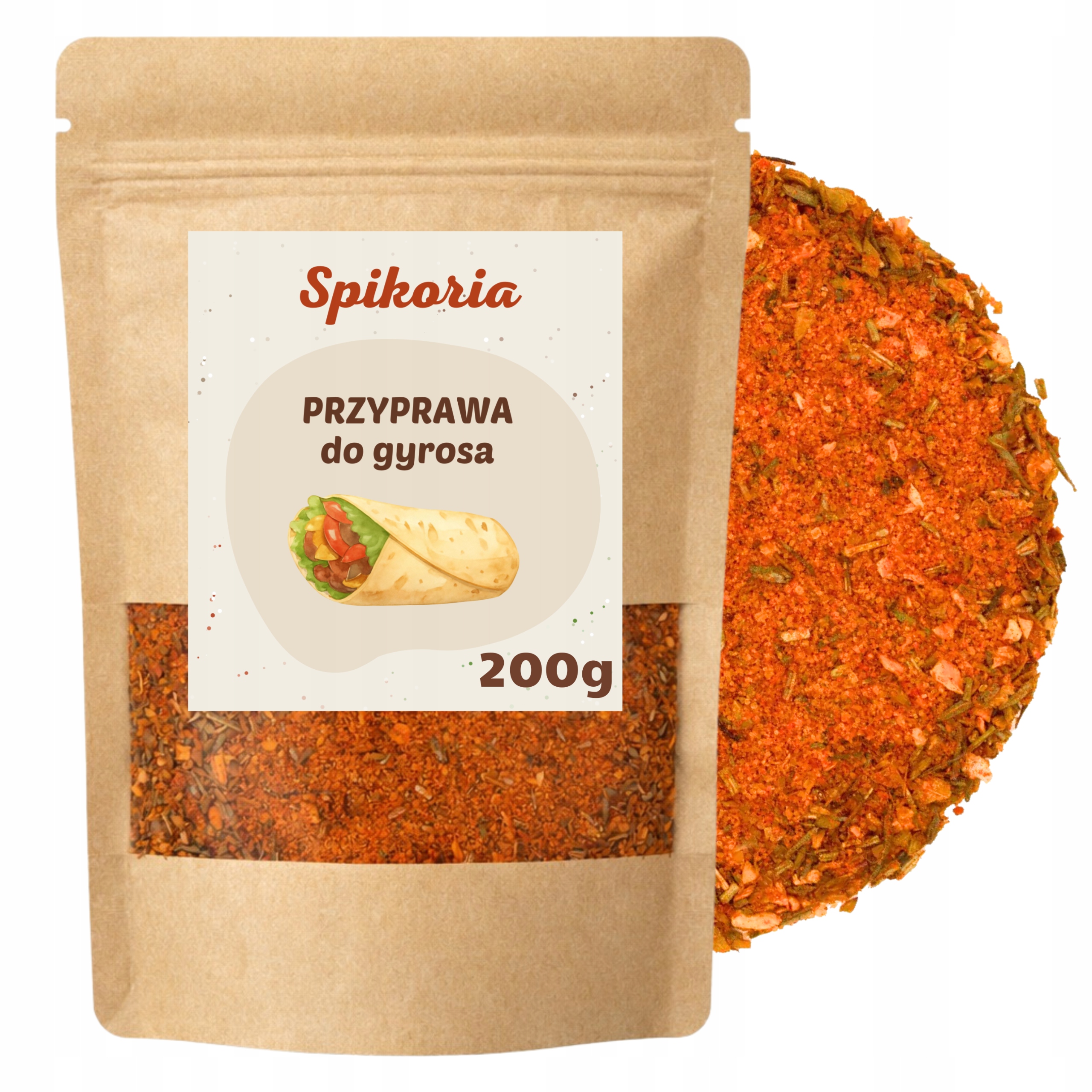 Przyprawa do GYROSA 200g świeża aromatyczna wysoka jakość Spikoria - obrazek 3