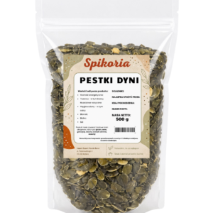 PESTKI DYNI 500g łuskane POLSKIE naturalne świeże wegańskie bez GMO