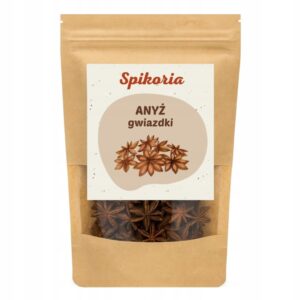 ANYŻ GWIAZDKI 100g Gwiaździsty cały aromatyczny do herbaty Spikoria