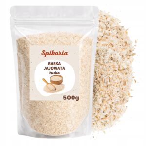 BABKA JAJOWATA łuska 500g Psyllium Husk Błonnik Naturalny wege Keto Witalny