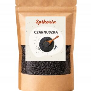 CZARNUSZKA ZIARNO 200g naturalne ziarno czarny kminek świeża Spikoria