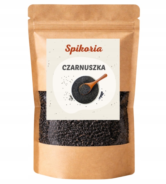 CZARNUSZKA ZIARNO 200g naturalne ziarno czarny kminek świeża Spikoria