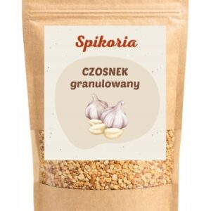 CZOSNEK GRANULOWANY 200g drobny Suszony naturalny przyprawa Spikoria