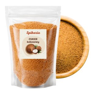 Cukier KOKOSOWY 1 kg zamiennik cukru cukier z kokosa Spikoria