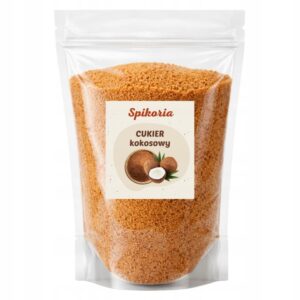 Cukier KOKOSOWY 1 kg zamiennik cukru cukier z kokosa Spikoria