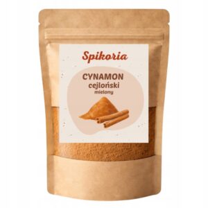 Cynamon CEJLOŃSKI mielony 100g aromatyczny naturalny Spikoria