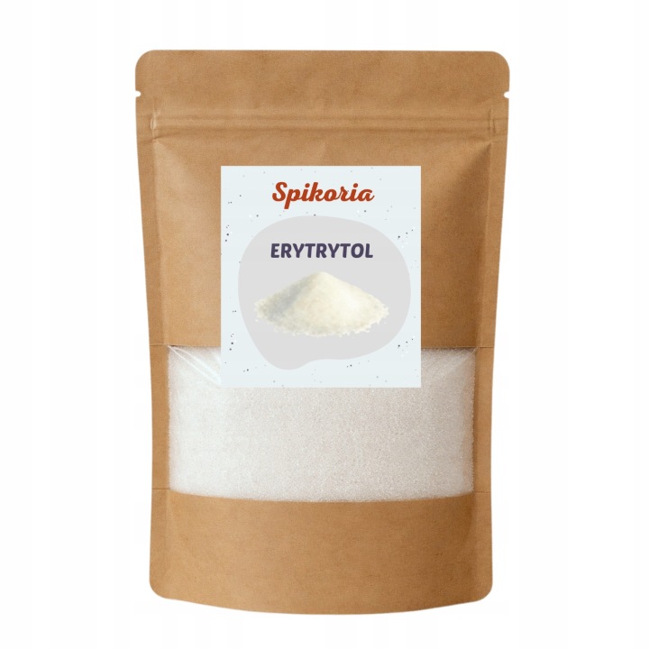 ERYTROL 1 kg erytrytol zamiennik cukru 0 kalorii naturalny słodzik Spikoria