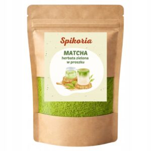 Herbata zielona MATCHA proszek 100g naturalna intensywny kolor Spikoria