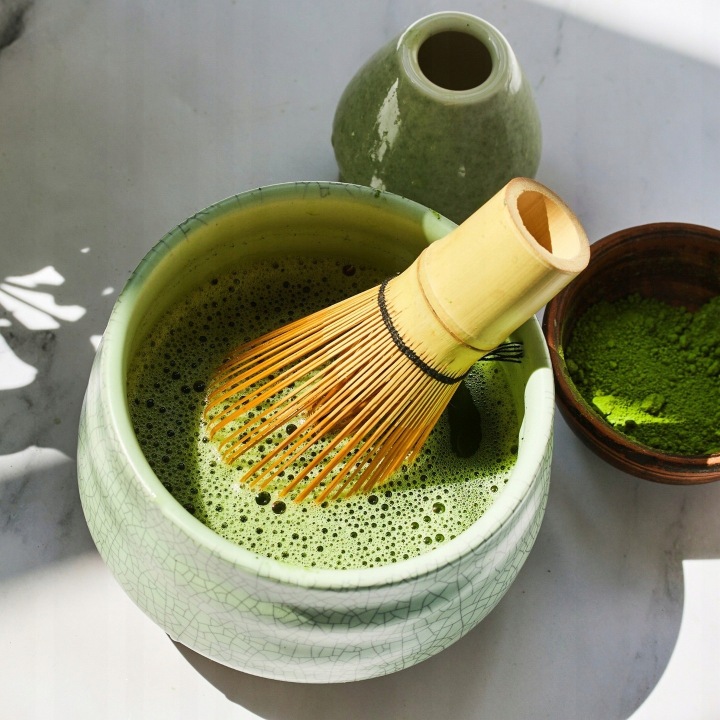 Herbata zielona MATCHA proszek 200g naturalna intensywny kolor Spikoria - obrazek 2