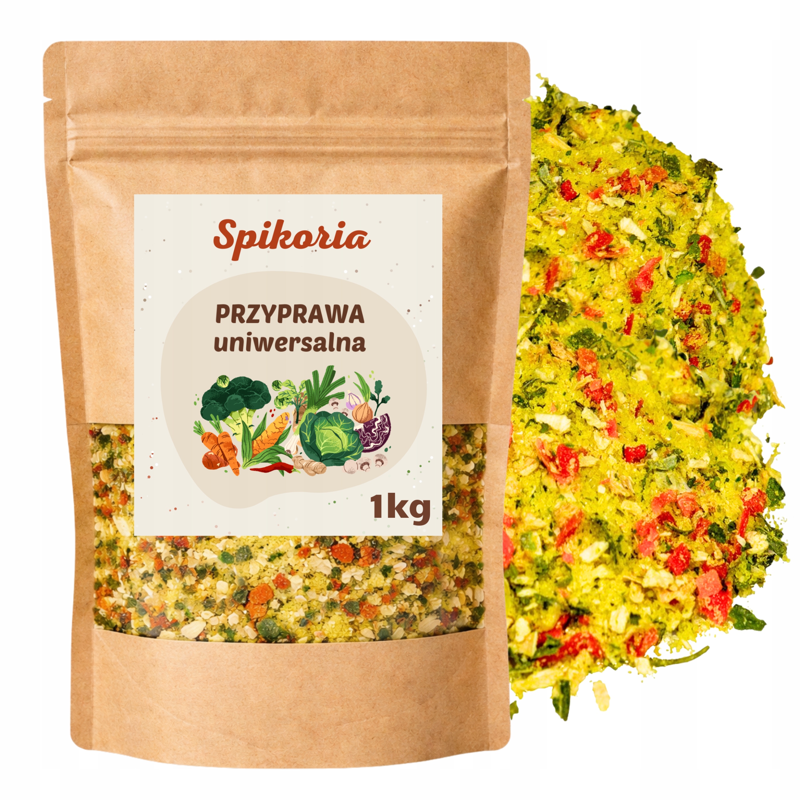 JARZYNKA przyprawa uniwersalna 1kg suszone warzywa bez glutaminianu - obrazek 3