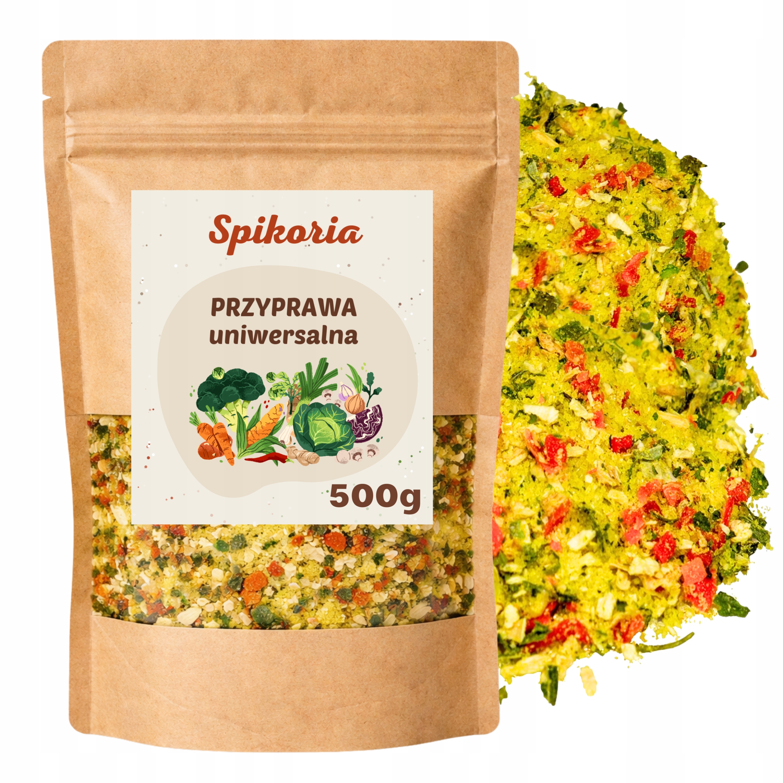 JARZYNKA przyprawa uniwersalna 500g suszone warzywa bez glutaminianu - obrazek 3
