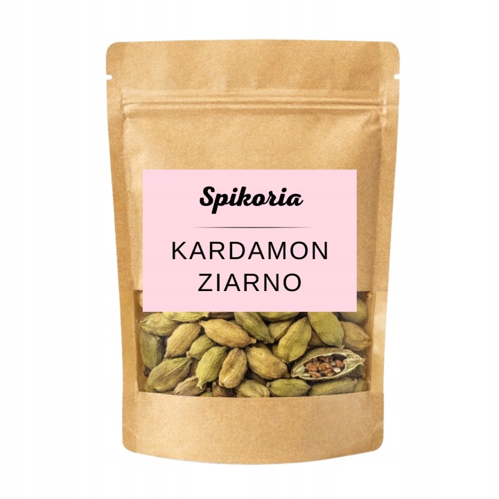 KARDAMON ZIARNO 20g ziarno nasiona aromatyczne Spikoria