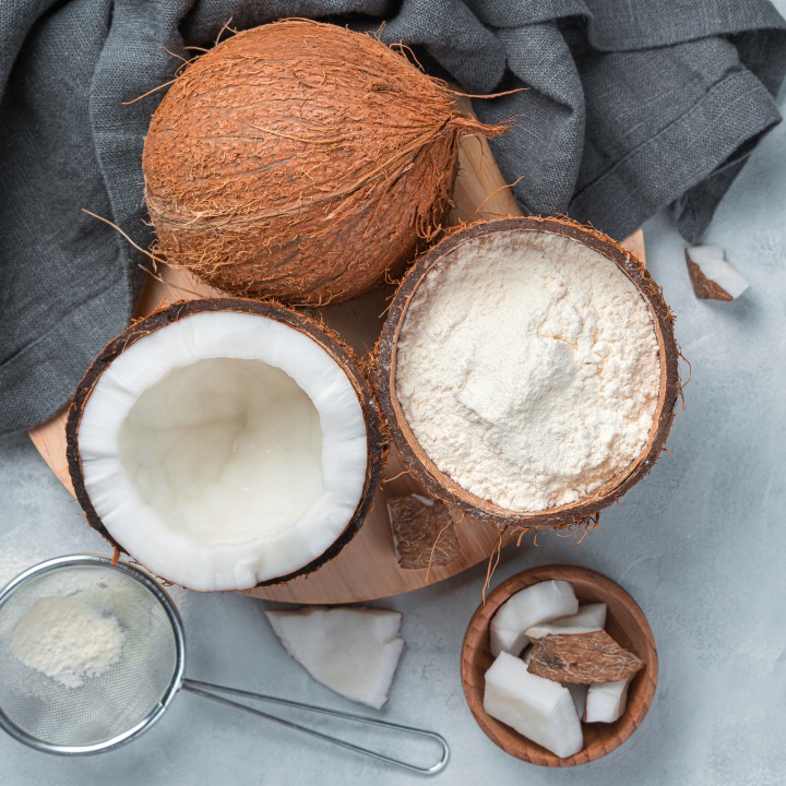 MĄKA KOKOSOWA 1kg z kokosów naturalna drobno mielona keto drobna 1000g vege - obrazek 2