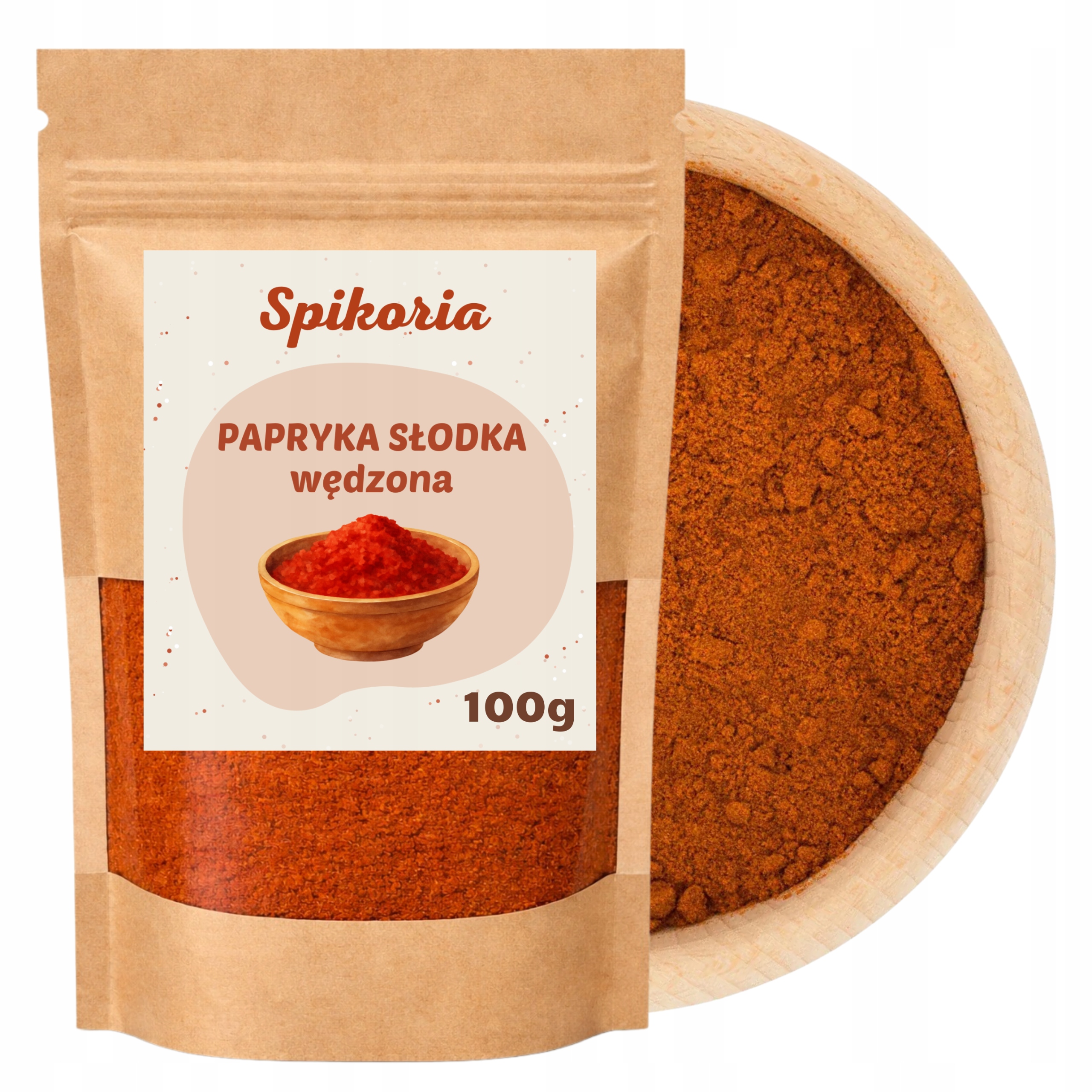 PAPRYKA SŁODKA WĘDZONA 100g mielona papryka naturalna premium Spikoria - obrazek 3