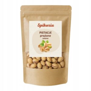 PISTACJE PRAŻONE SOLONE 500g DUŻE naturalne aromatyczne premium Spikoria