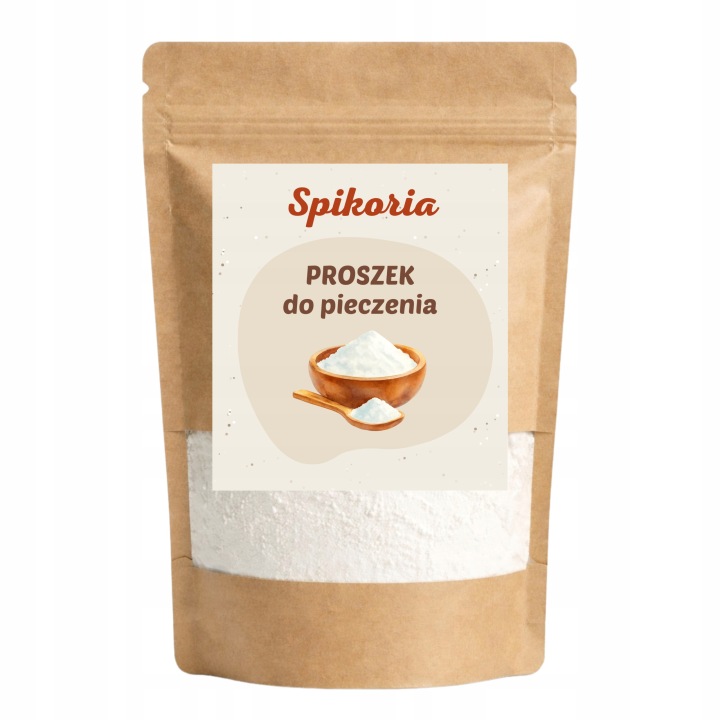 Proszek do pieczenia 250g Naturalny do wypieków ciast premium Spikoria