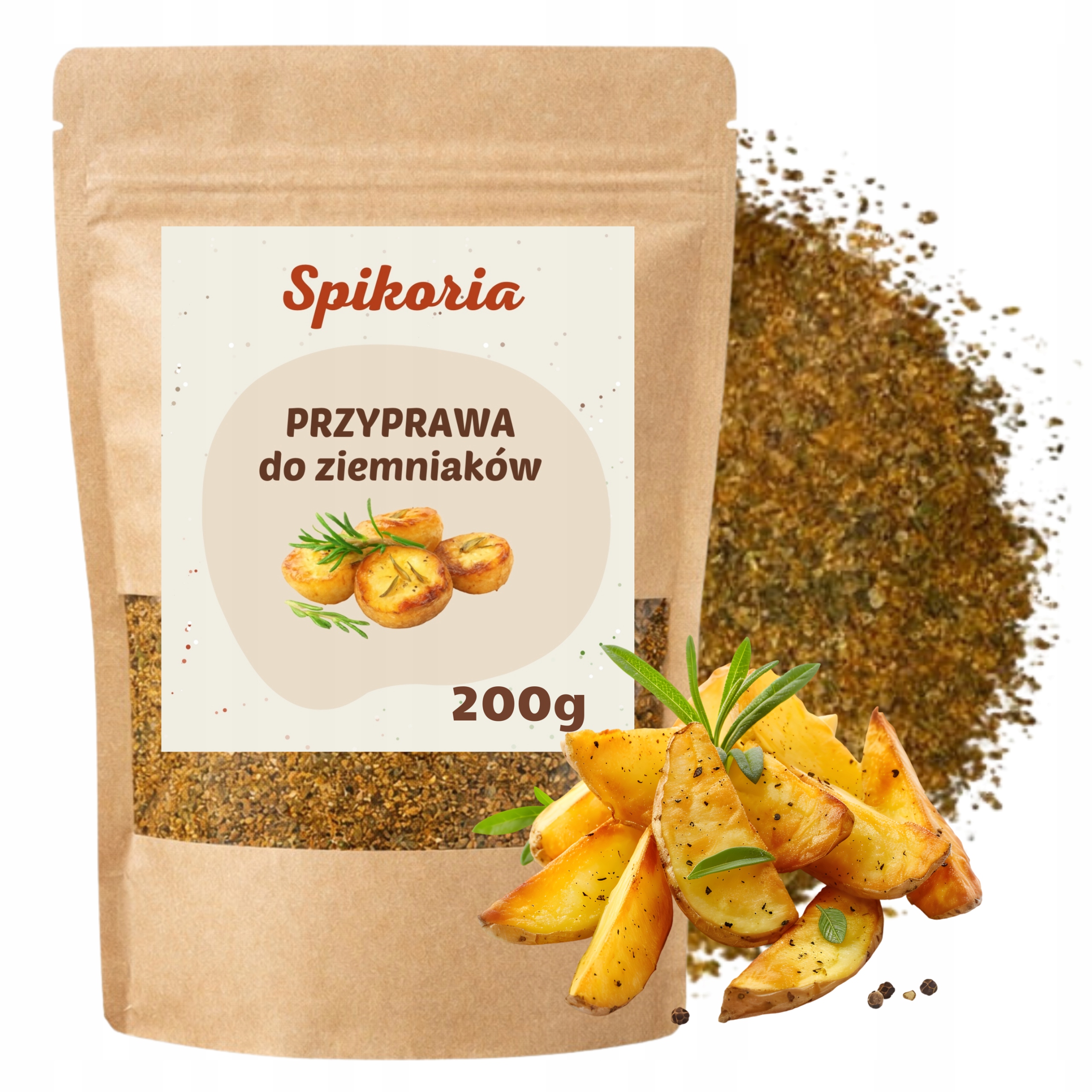 Przyprawa do ZIEMNIAKÓW i FRYTEK 400g puree Spikoria - obrazek 2