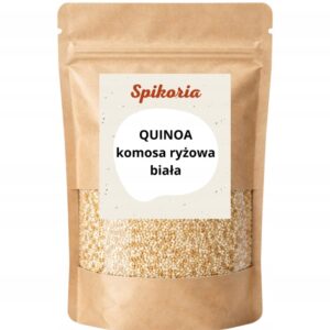 Quinoa KOMOSA RYŻOWA biała 1kg źródło białka najwyższa jakość Spikoria