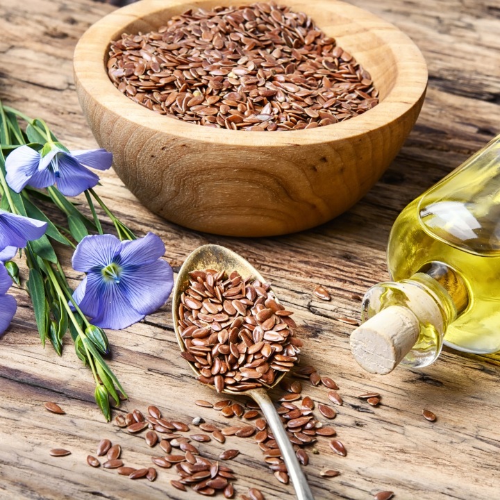 SIEMIĘ LNIANE BRĄZOWE naturalne 1kg len brązowy wysoka jakość Spikoria - obrazek 3