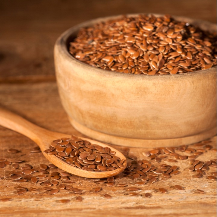 SIEMIĘ LNIANE BRĄZOWE naturalne 500g len brązowy wysoka jakość Spikoria - obrazek 3