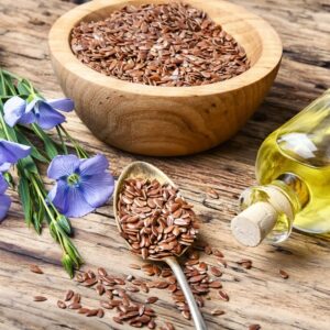 SIEMIĘ LNIANE BRĄZOWE naturalne 500g len brązowy wysoka jakość Spikoria