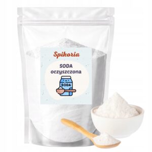 SODA OCZYSZCZONA 1kg spożywcza wodorowęglan sodu oczyszczona Spikoria