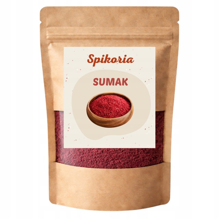 SUMAK mielony garbarski 400g orientalna przyprawa naturalna sumac Spikoria