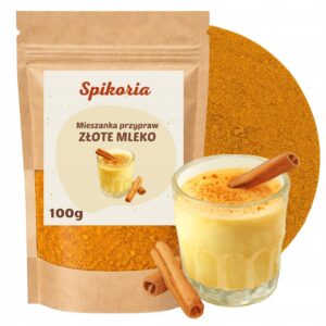 ZŁOTE MLEKO Przyprawa do Złotego Mleka 100g przyprawy naturalne Spikoria