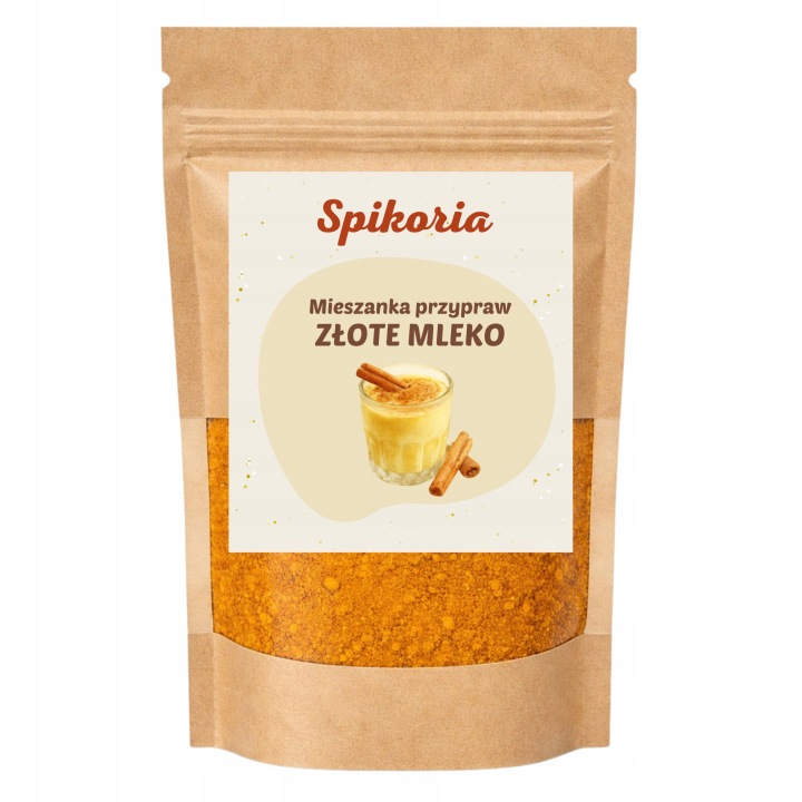 ZŁOTE MLEKO Przyprawa do Złotego Mleka 100g przyprawy naturalne Spikoria