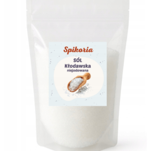 SÓL KŁODAWSKA NIEJODOWANA kamienna 1 kg spożywcza drobnoziarnista Spikoria