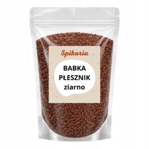 BABKA PŁESZNIK ziarno 1 kg Błonnik Polski witalny naturalny nasiona Polskie