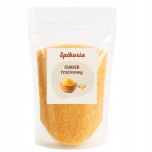 CUKIER TRZCINOWY 1kg nierafinowany naturalny wysokiej jakości Spikoria