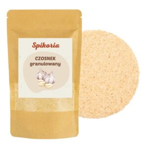 CZOSNEK GRANULOWANY 100g drobny Suszony naturalny przyprawa Spikoria