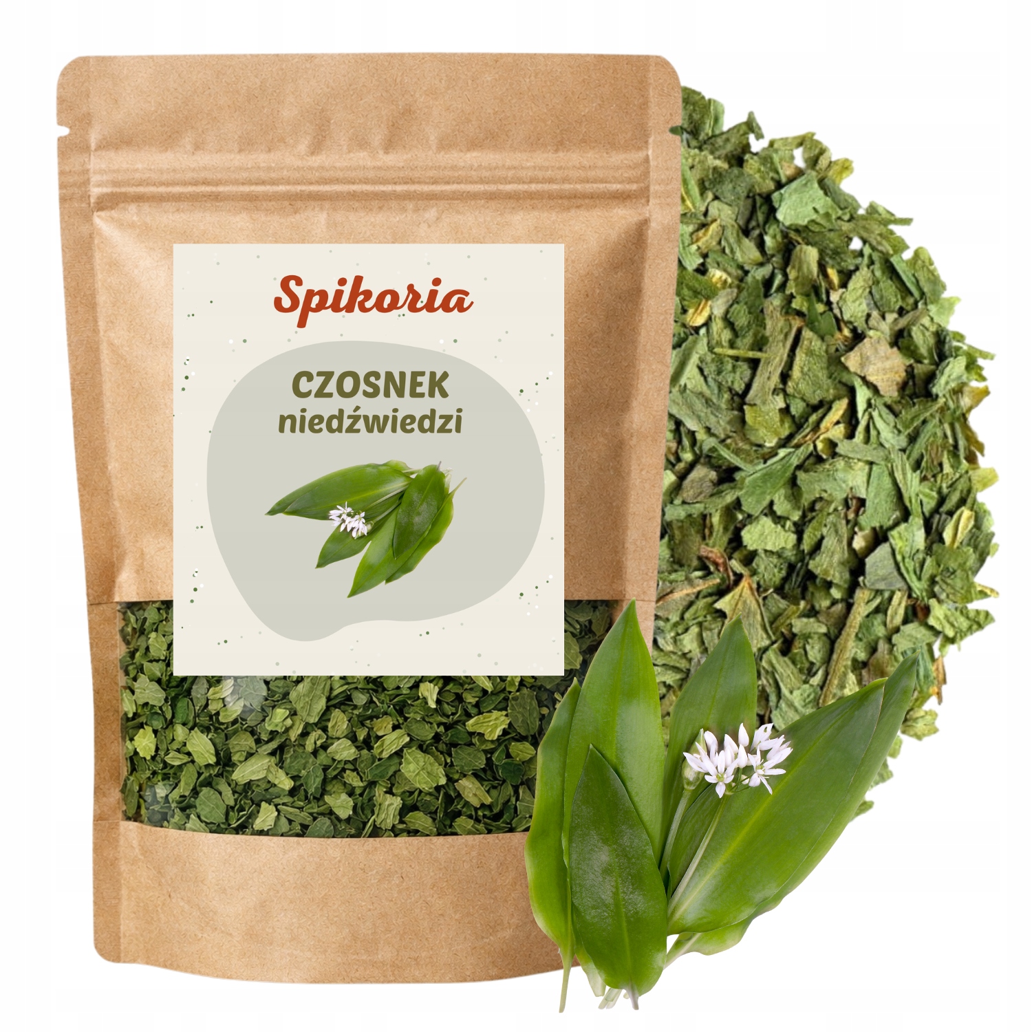 CZOSNEK NIEDŹWIEDZI 200g suszony aromatyczny najwyższa jakość Spikoria - obrazek 3