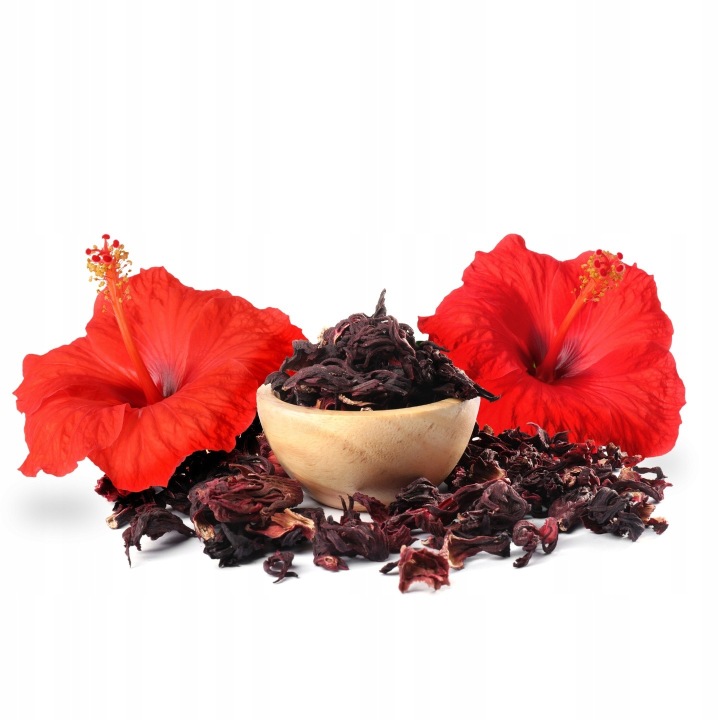 HIBISKUS SUSZONY 250g kwiat hibiskusa herbata napar premium Spikoria - obrazek 3