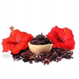 HIBISKUS SUSZONY 100g kwiat hibiskusa herbata napar premium Spikoria