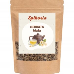 Herbata BIAŁA OP 100g liściasta aromatyczna orzeźwiająca Spikoria