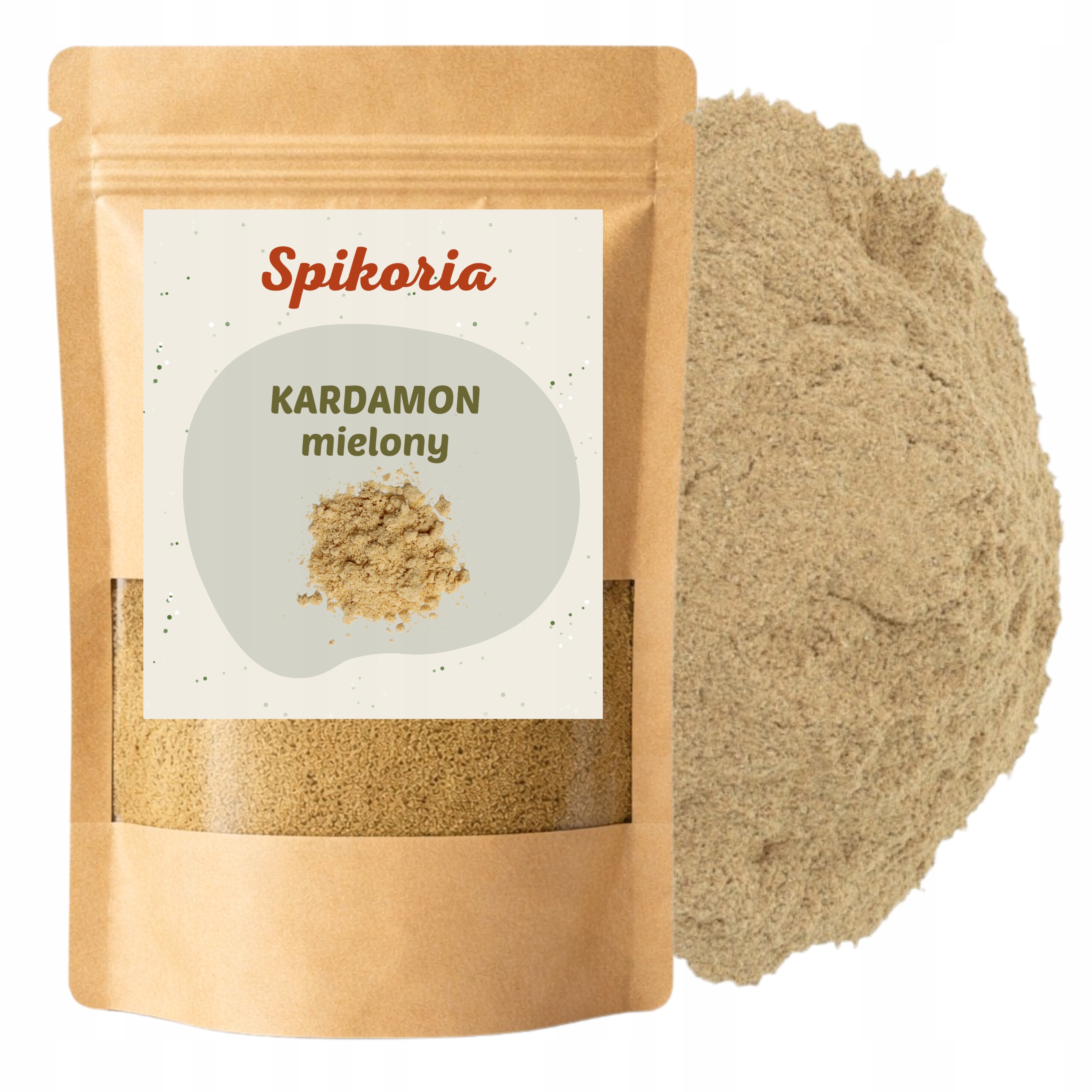 KARDAMON MIELONY 200g Świeży aromatyczny naturalny przyprawa Spikoria - obrazek 3