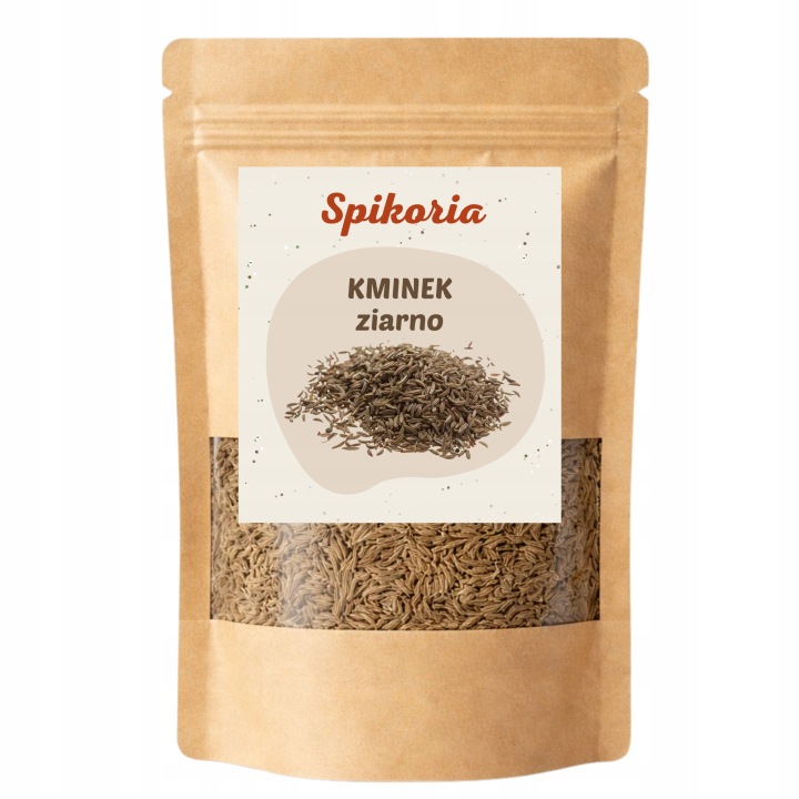 KMINEK Ziarno 400g PRZYPRAWA Kulinarne Keto Wegan Błonnik Niski IG SPIKORIA