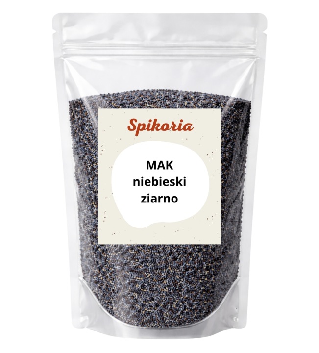 MAK NIEBIESKI 2kg Naturalny ziarno maku premium Spikoria