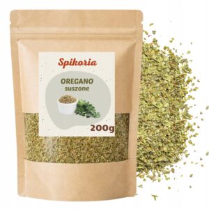 OREGANO SUSZONE 200g aromatyczna przyprawa wysoka jakość Spikoria