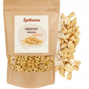 ORZESZKI ZIEMNE SOLONE Orzechy Arachidowe 2kg solone Spikoria Premium