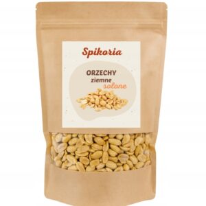 ORZESZKI ZIEMNE SOLONE Orzechy Arachidowe 1kg solone Spikoria Premium