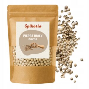 PIEPRZ BIAŁY ZIARNO 100g aromatyczny ziarnisty Spikoria
