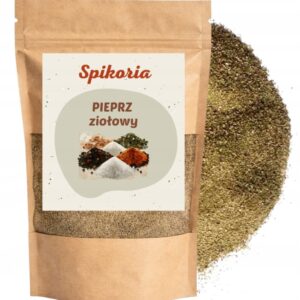 PIEPRZ ZIOŁOWY ZIELONY 200g aromatyczny naturalny przyprawa Spikoria