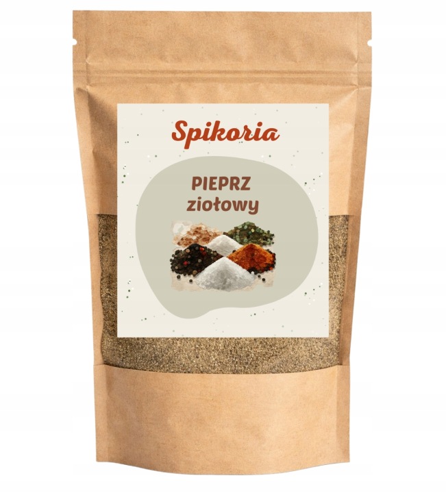 PIEPRZ ZIOŁOWY ZIELONY 200g aromatyczny naturalny przyprawa Spikoria