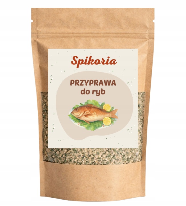 Przyprawa DO RYB 100g aromatyczna mieszanka ziół do ryby Spikoria