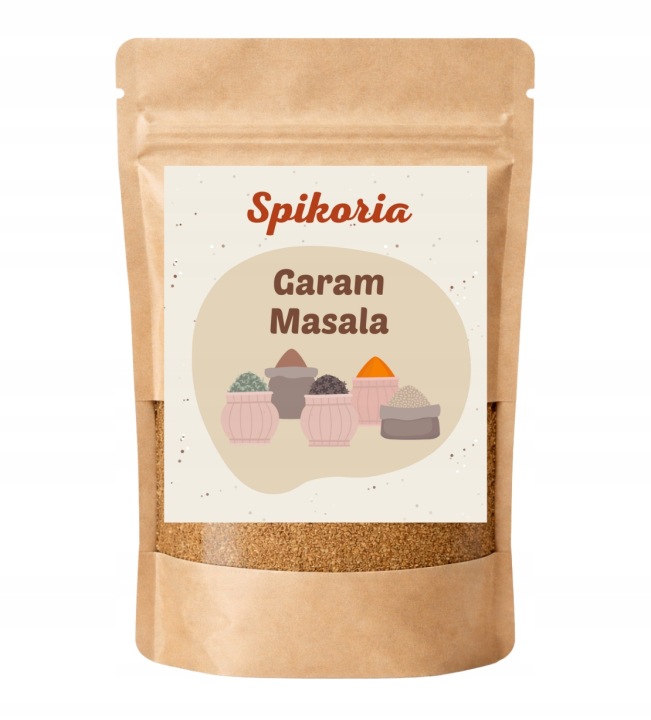 Przyprawa GARAM MASALA 200g orientalna mieszanka przypraw bez soli Spikoria
