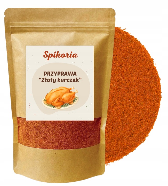 Przyprawa do kurczaka ZŁOTY KURCZAK 400g przyprawa do drobiu Spikoria - obrazek 2