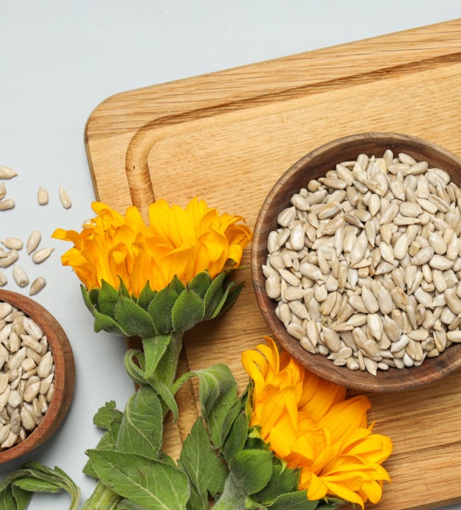 Słonecznik łuskany 500g naturalny ziarno premium świeży Spikoria - obrazek 3
